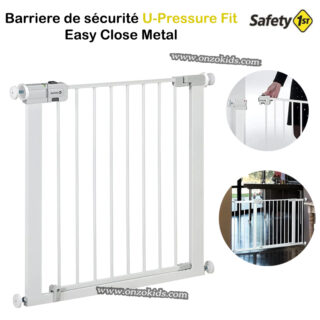 Barriere De Sécurité U-Pressure Fit Easy Close Metal - Safety 1st