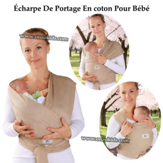 Écharpe De Portage En coton Pour Bébé