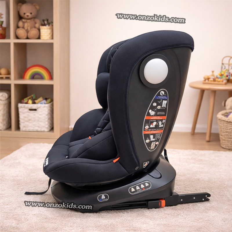Siège Auto Pivotant 360° ISOFIX Avec Capuche – Chanou Kids – Image 4