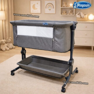 Berceau Cododo Réglable 6 Niveaux Avec Panier Rangement - Pingouin