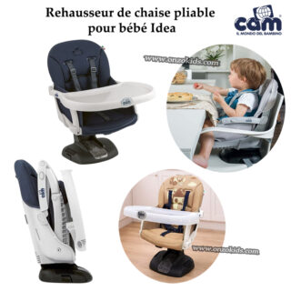 Rehausseur de chaise pliable pour bébé Idea - Cam