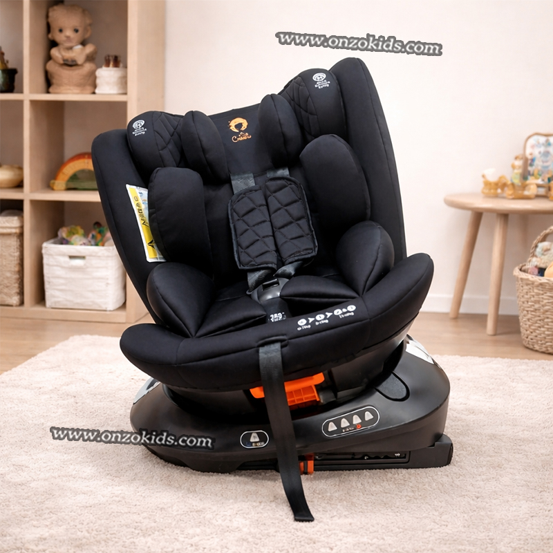 Siège Auto Pivotant 360° ISOFIX Avec Capuche – Chanou Kids – Image 3