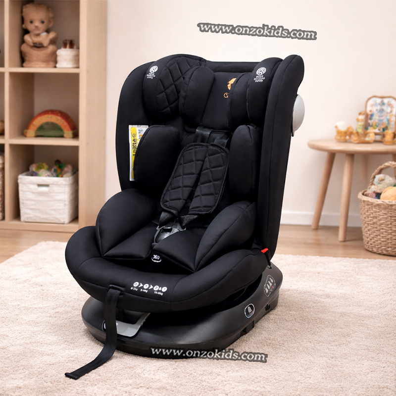 Siège Auto Pivotant 360° ISOFIX Avec Capuche – Chanou Kids – Image 2