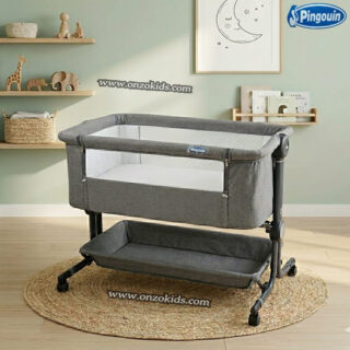 Berceau Cododo Pliable avec Rangement  pour Bébé - pingouin