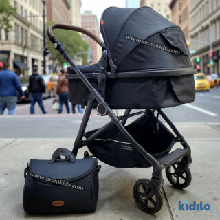 Poussette Landau de Luxe 3en1 – Kidilo