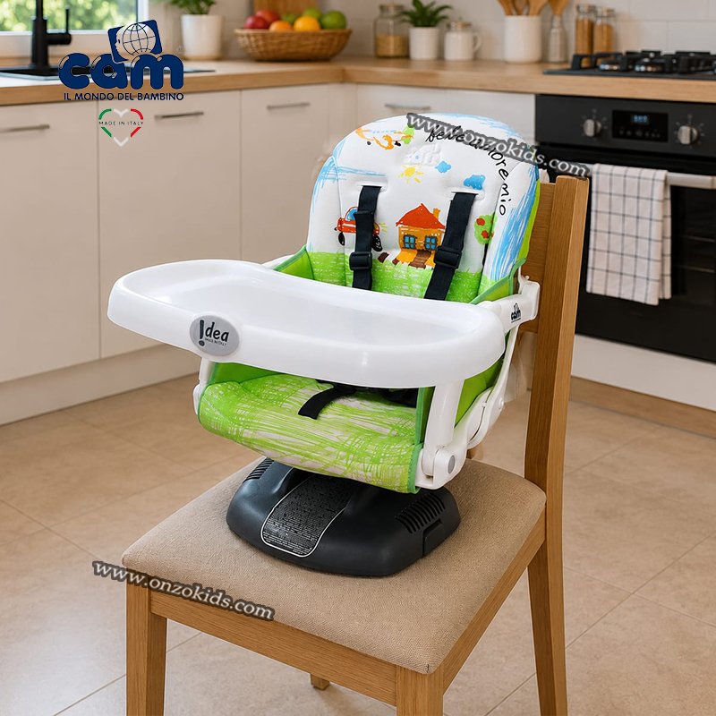 Rehausseur de chaise pliable pour bébé Idea - Cam