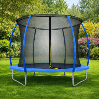 Trampoline pour enfants avec filet de sécurité pour extérieur-185 cm