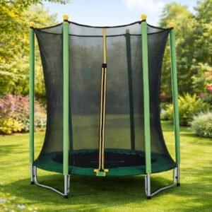 Trampoline pour enfants de 140 cm avec filet de sécurité