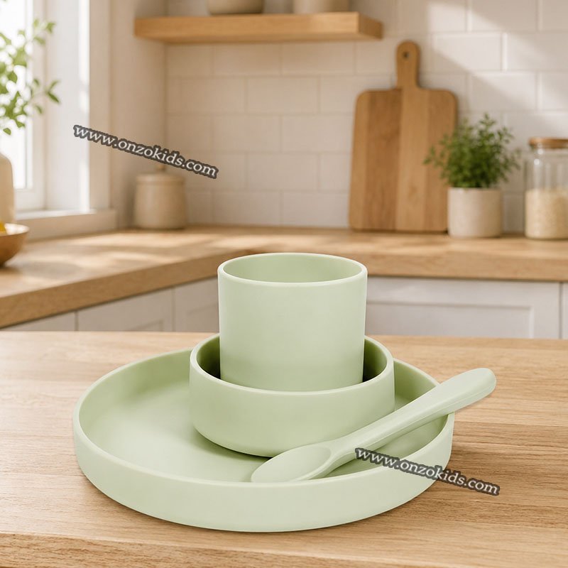 Ensemble De Vaisselle En Silicone 4 pièces – Image 2