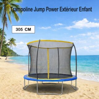 Trampoline extérieur Prince pour enfants 305 cm