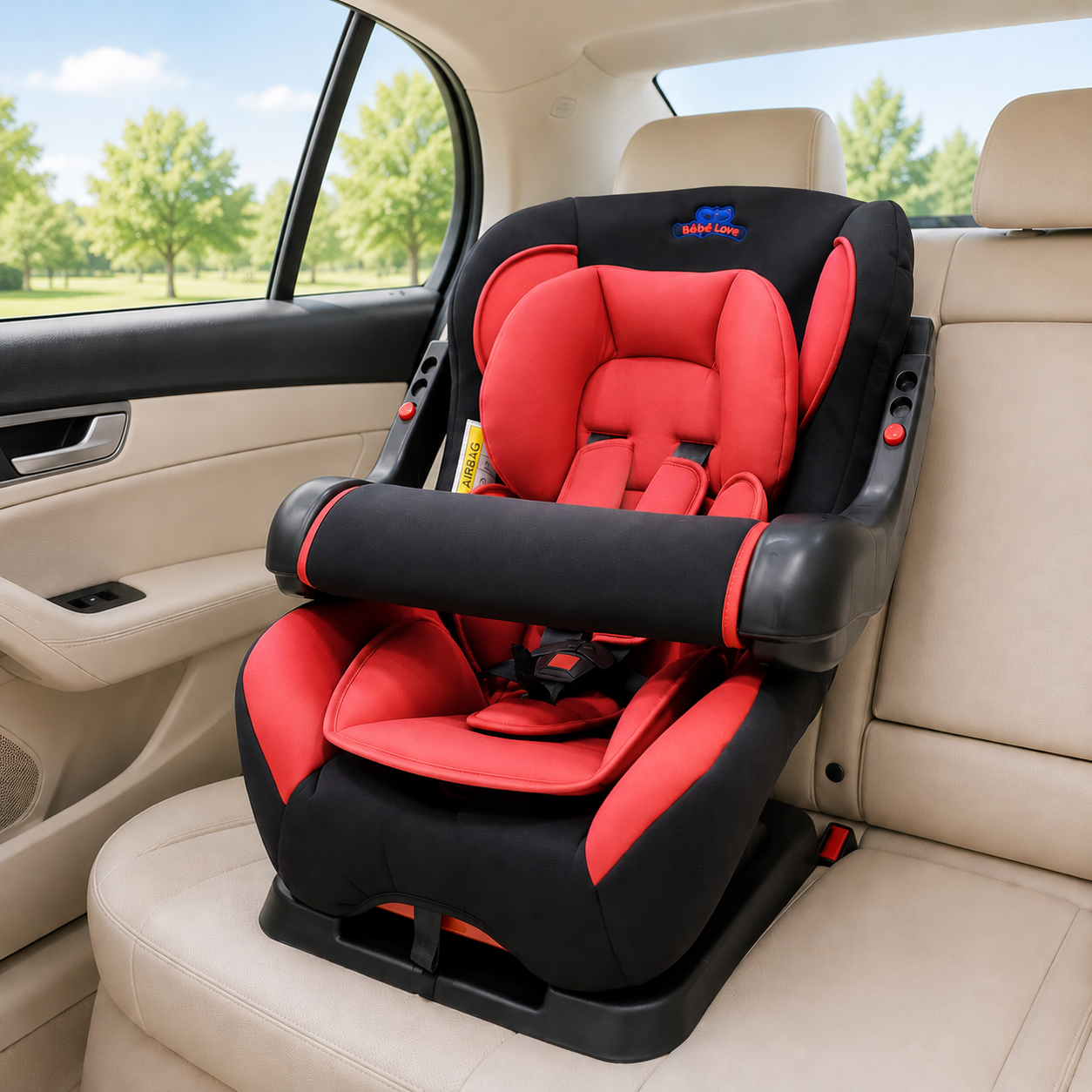 Siège auto pour bébé inclinable Naissance à 18 Kg - Bébé love – Image 4