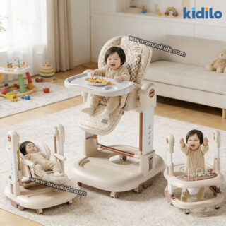 Chaise Haute Réglable 3en1 - Kidilo