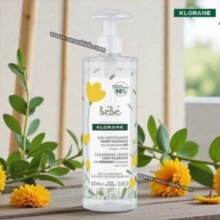 Eau Nettoyante Bébé Haute Tolérance au Calendula Bio 400 ml - Klorane