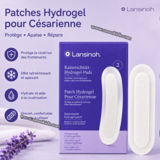 Lot de 2 Patch hydrogel césarienne - Lansinoh