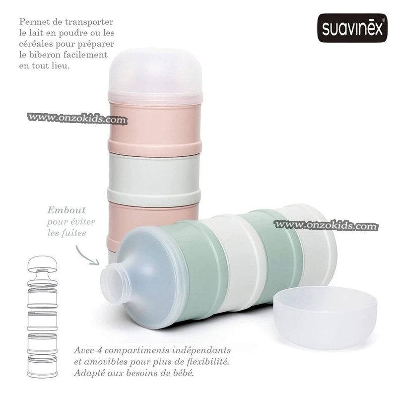 Doseuse De Lait En Poudre 3 Compartiments - suavinex – Image 5