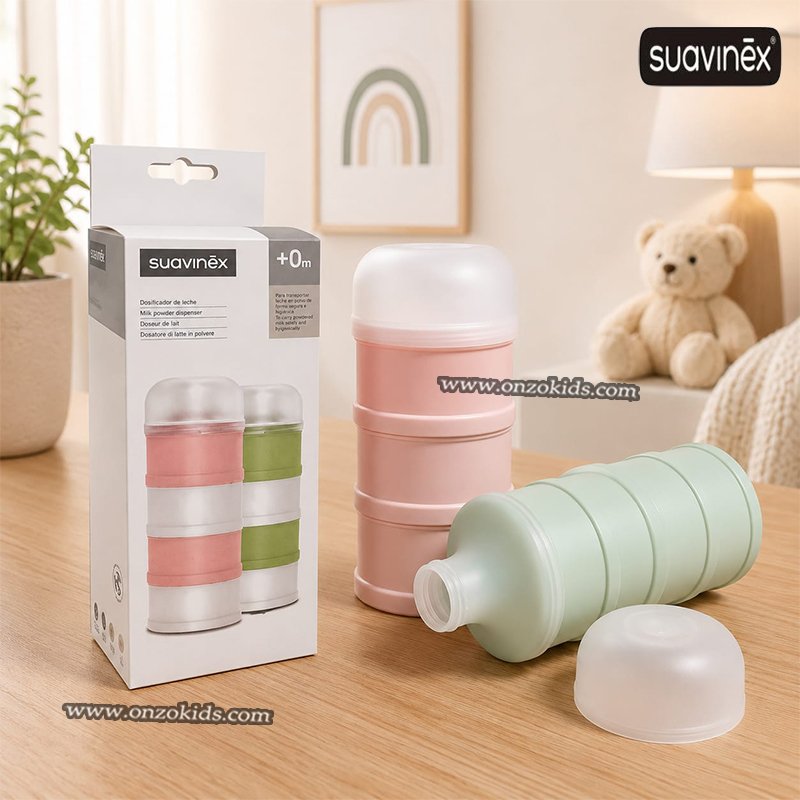 Doseuse De Lait En Poudre 3 Compartiments - suavinex