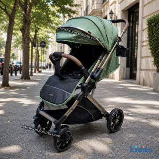 Poussette compacte valise réversible de luxe-Kidilo