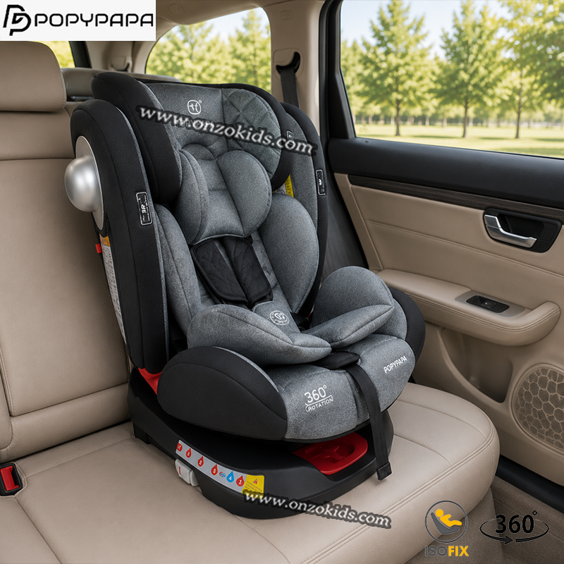 Siège auto isofix pivotant 360° – Popypapa | Anna – Image 4