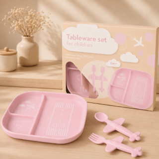 Coffret repas bébé-trois pieces