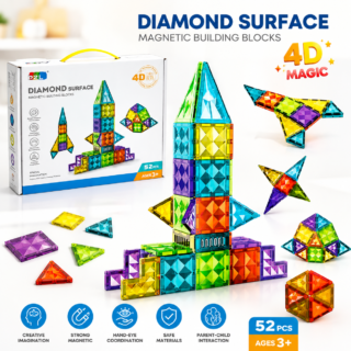 Kit Construction Magnétique Diamond Surface