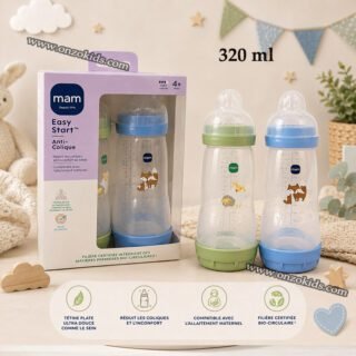 Biberon Easy Start anti-colique 320 ml pour bébé +0m – MAM
