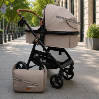 Poussette Landeau Réversible avec Sac pour Bébé