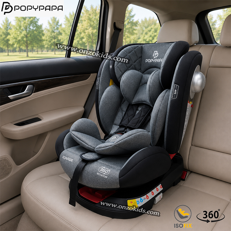 Siège auto isofix pivotant 360° – Popypapa | Anna – Image 2