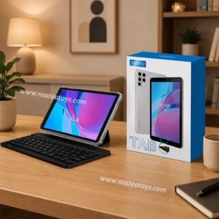 Tablette Android Avec Clavier Bluetooth Détachable et Étui de Protection Transparent – Oteeto