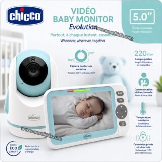 Babyphone Camera Moniteur Audio Vidéo bébé – Chicco