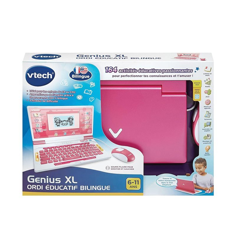 Computer Genius XL Ordi Éducatif Bilingue-Vtech – Image 4