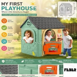 Maison recyclée legehus – Feber