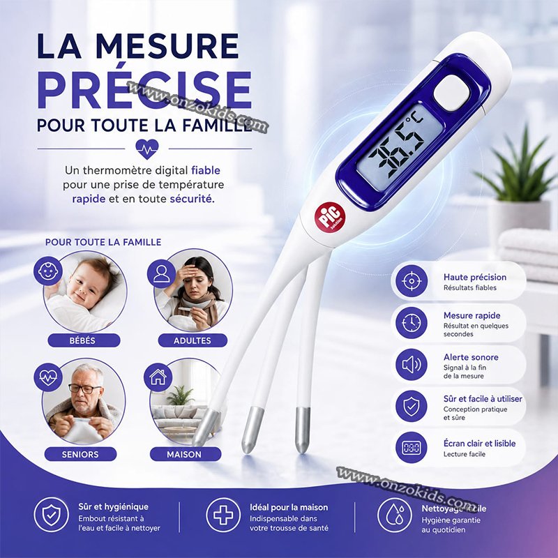 Thermomètre électronique Fexible – PIC – Image 2