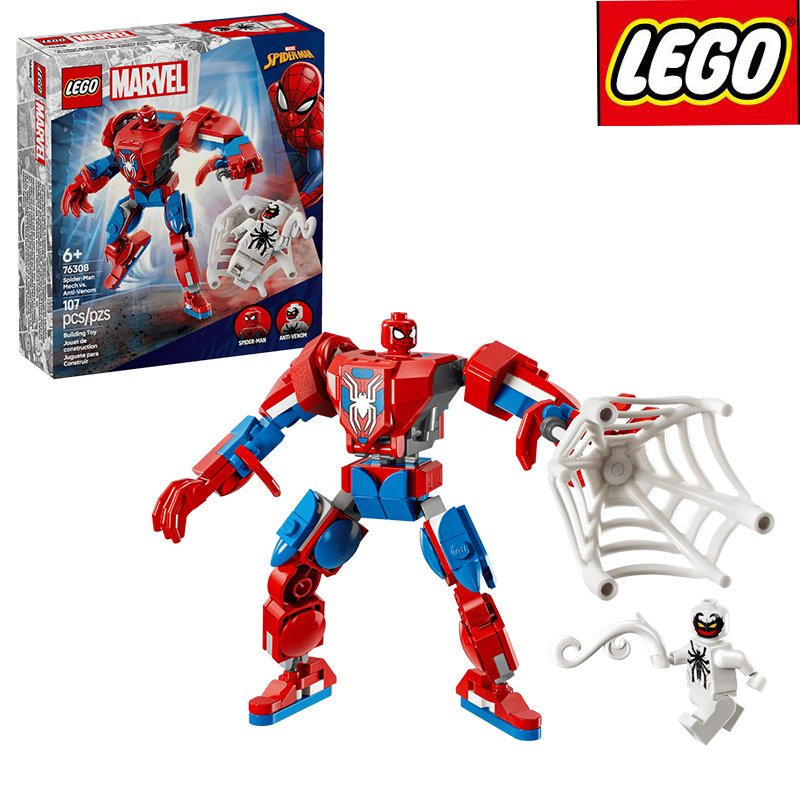 Robot de Spider contre Anti-Venom – LEGO