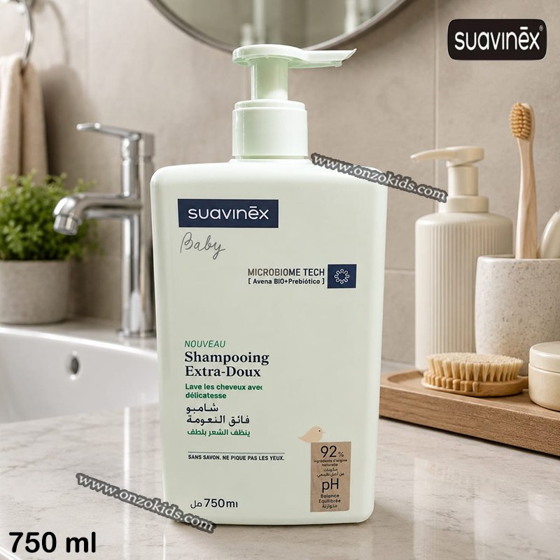 Shampooing Extra-Doux Bébé – Suavinex – Image 2