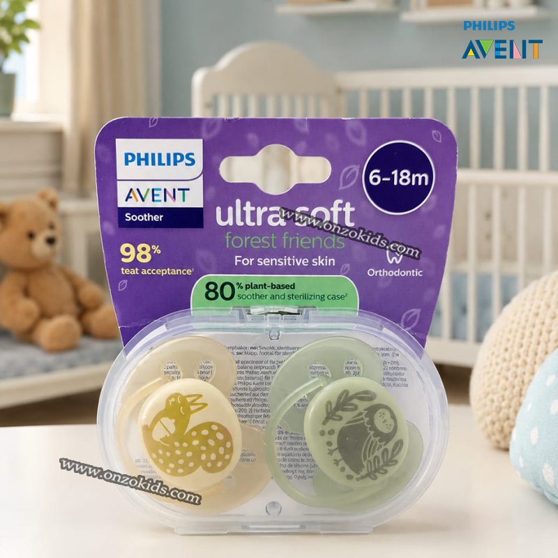 Lot de 2 Sucettes Ultra Soft pour 6 à 18 mois - Avent – Image 3