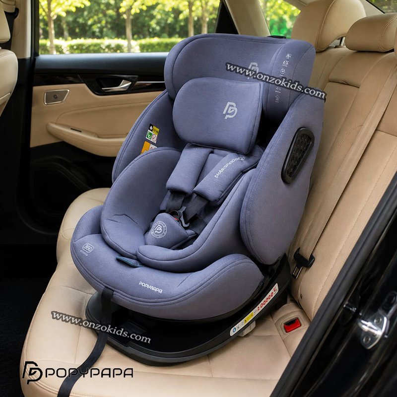 Siège auto isofix pivotant 360° de 0 a 36 kg - POPYPAPA – Image 3