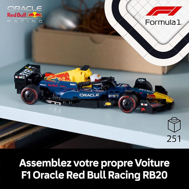 Voiture F1® Oracle Red Bull Racing RB20 – LEGO – Image 5