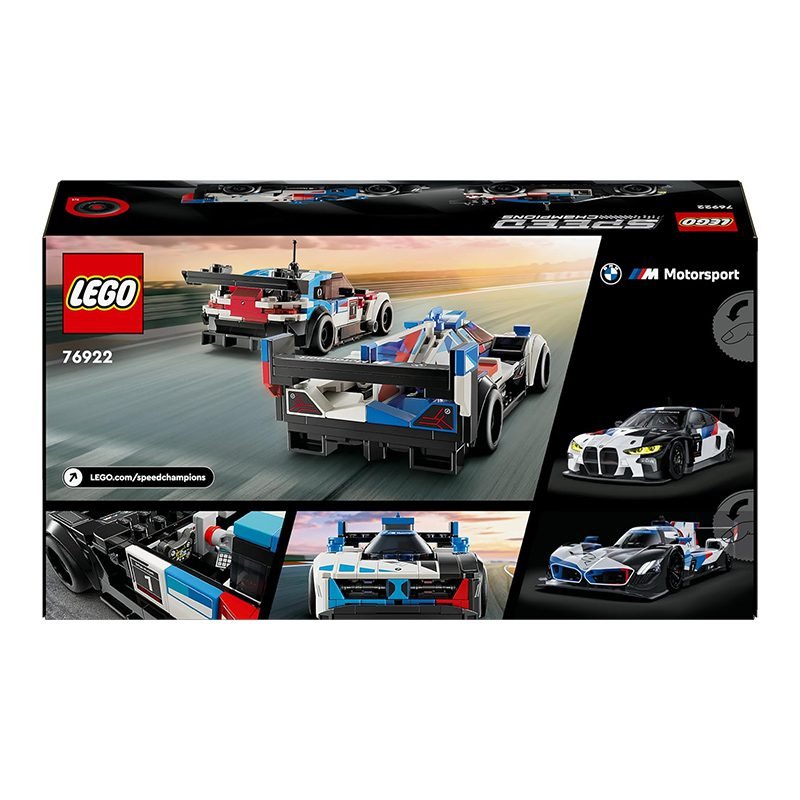 Voitures de course BMW M4 GT3 et BMW M Hybrid V8 – LEGO – Image 7