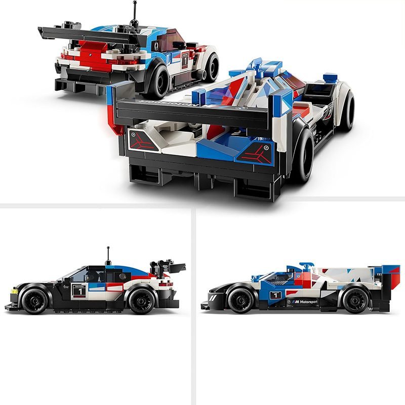 Voitures de course BMW M4 GT3 et BMW M Hybrid V8 – LEGO – Image 6