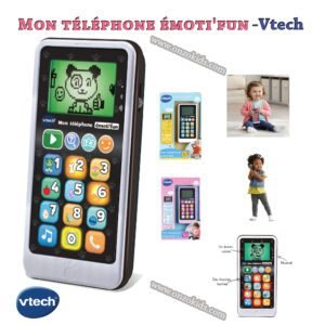 Mon téléphone émoti’fun – téléphone d’imitation -Vtech