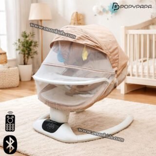 Balancelle Électrique Avec Télécommande Et Bluetooth 4 en 1 - Popypapa