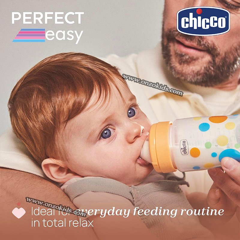 Biberon Perfect Easy Fast Flow 4+mois 330 ml - Chicco – Image 4