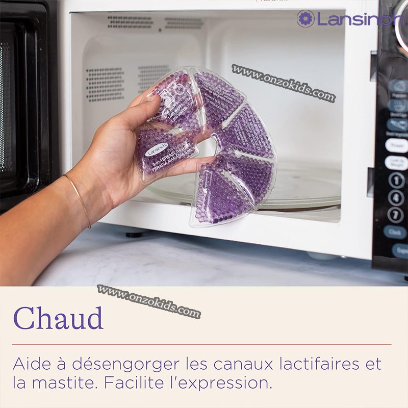 Lot de 2 Compresses apaisantes chaudes / froides - Lansinoh – Image 3