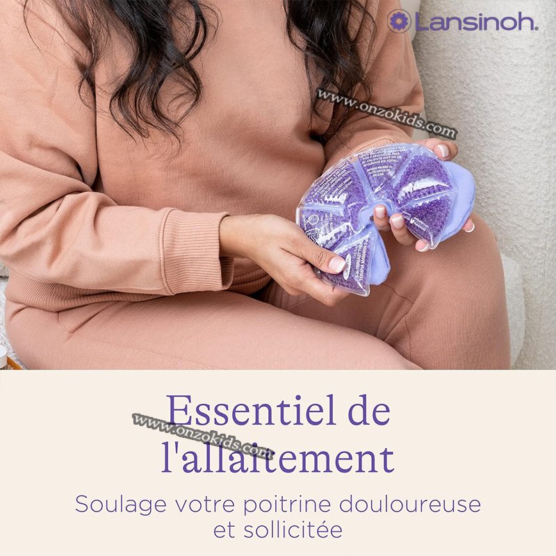 Lot de 2 Compresses apaisantes chaudes / froides - Lansinoh – Image 2