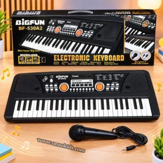 Piano électrique et microphone 49 touches