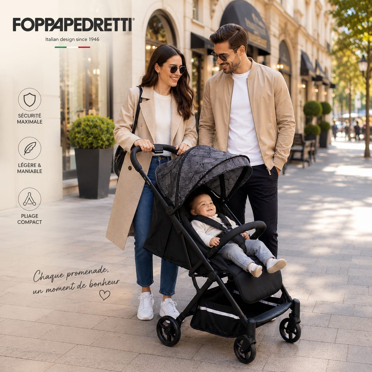Poussette compacte voila - FOPPAPEDRETTI