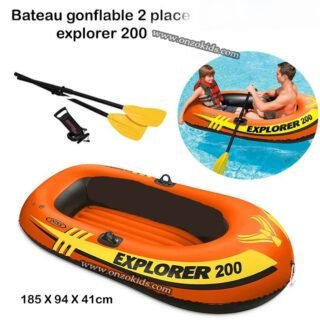 Bateau gonflable explorer 200 Avec Rames Et Pompe – Intex