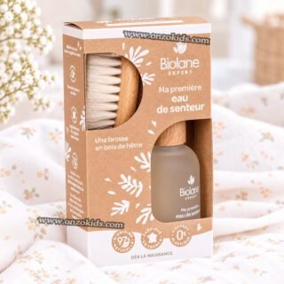 Coffret parfum bébé 50ml + brosse - Biolane