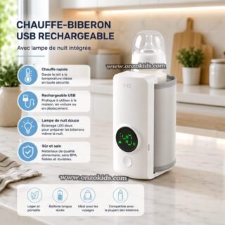 Chauffe-biberon Portable pour Voyage