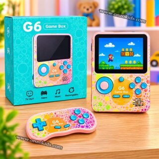 Console de Jeu Rétro Macaron 3,5″avec Télecommande -G6